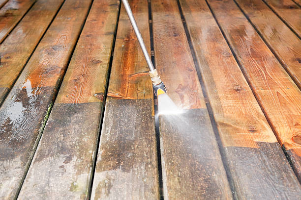 Post-Construction Pressure Washing in De Motte, IN